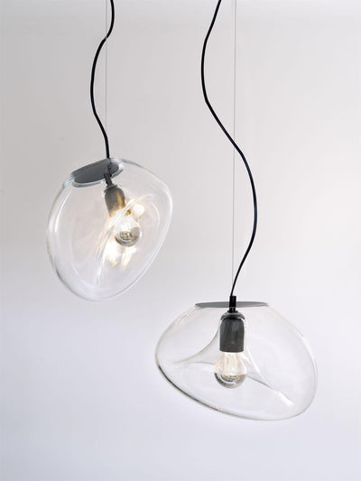 LumeFlux | Hanging water drop pendant light | Lamp Lounge