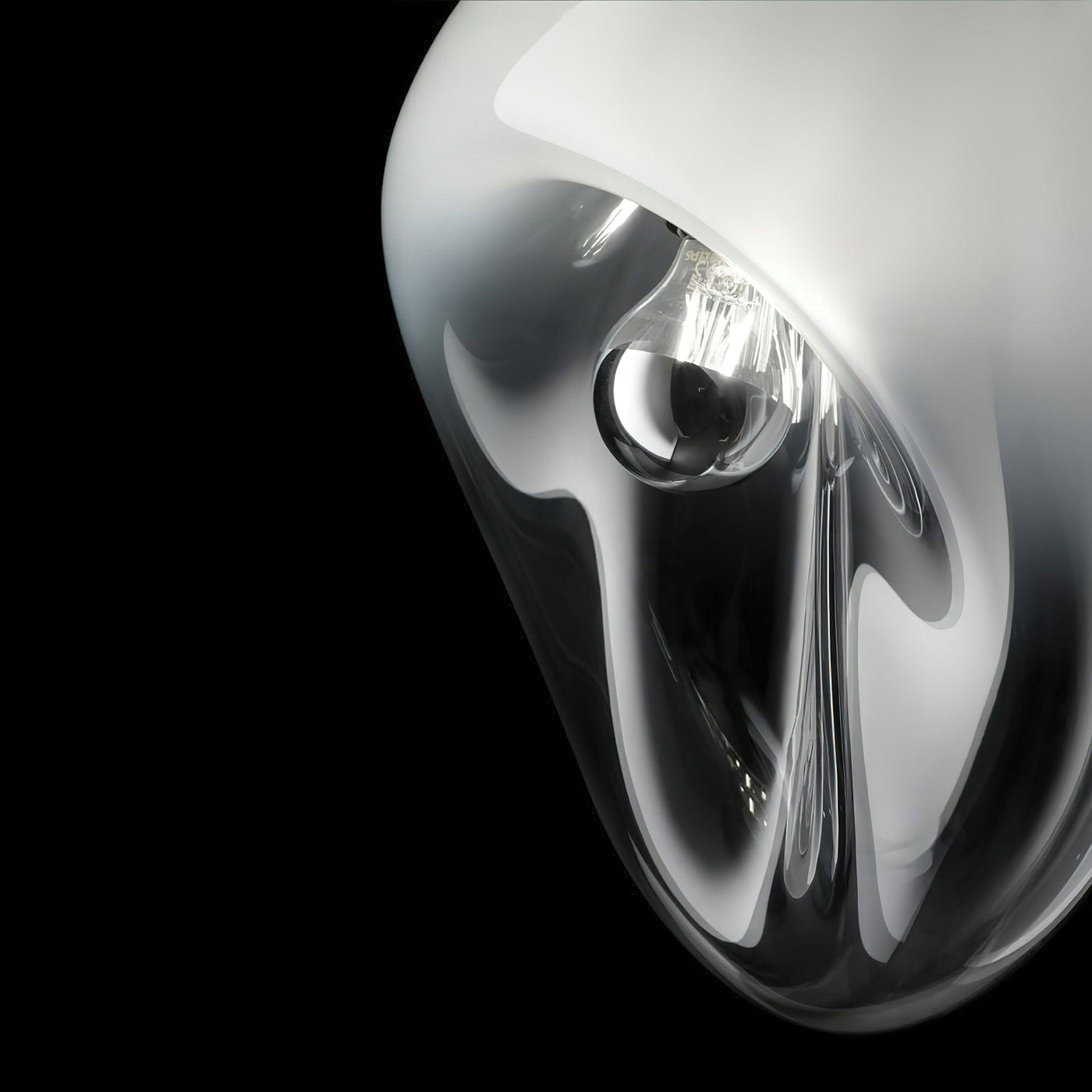 LumeFlux | Hanging water drop pendant light | Lamp Lounge