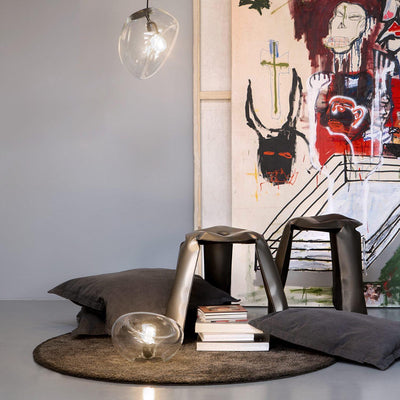 LumeFlux | Hanging water drop pendant light | Lamp Lounge