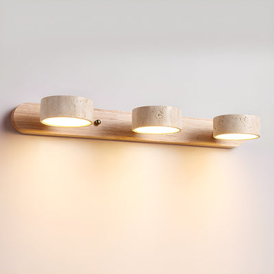 GlowPulse | Travertine Duo lamp holder