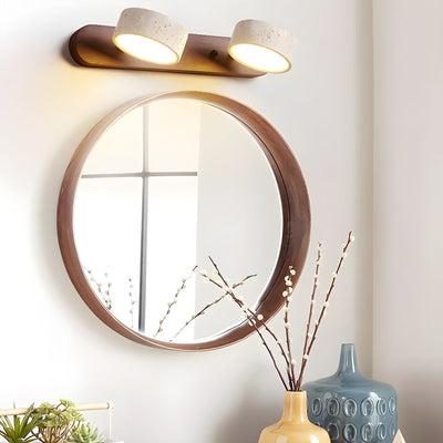 GlowPulse | Travertine Duo lamp holder