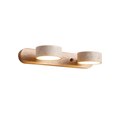 GlowPulse | Travertine Duo lamp holder
