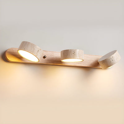 GlowPulse | Travertine Duo lamp holder
