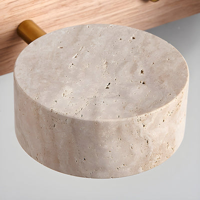GlowPulse | Travertine Duo lamp holder