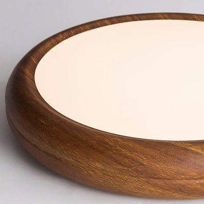 BrightNode | Wood Grain Round Ceiling Lamp | Lamp Lounge