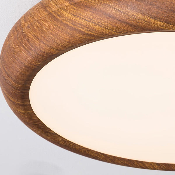 BrightNode | Wood Grain Round Ceiling Lamp | Lamp Lounge