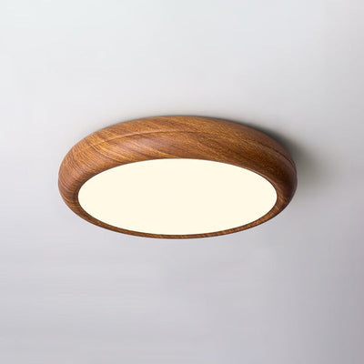 BrightNode | Wood Grain Round Ceiling Lamp | Lamp Lounge
