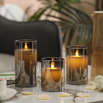 GlowAura | LED Candle Set