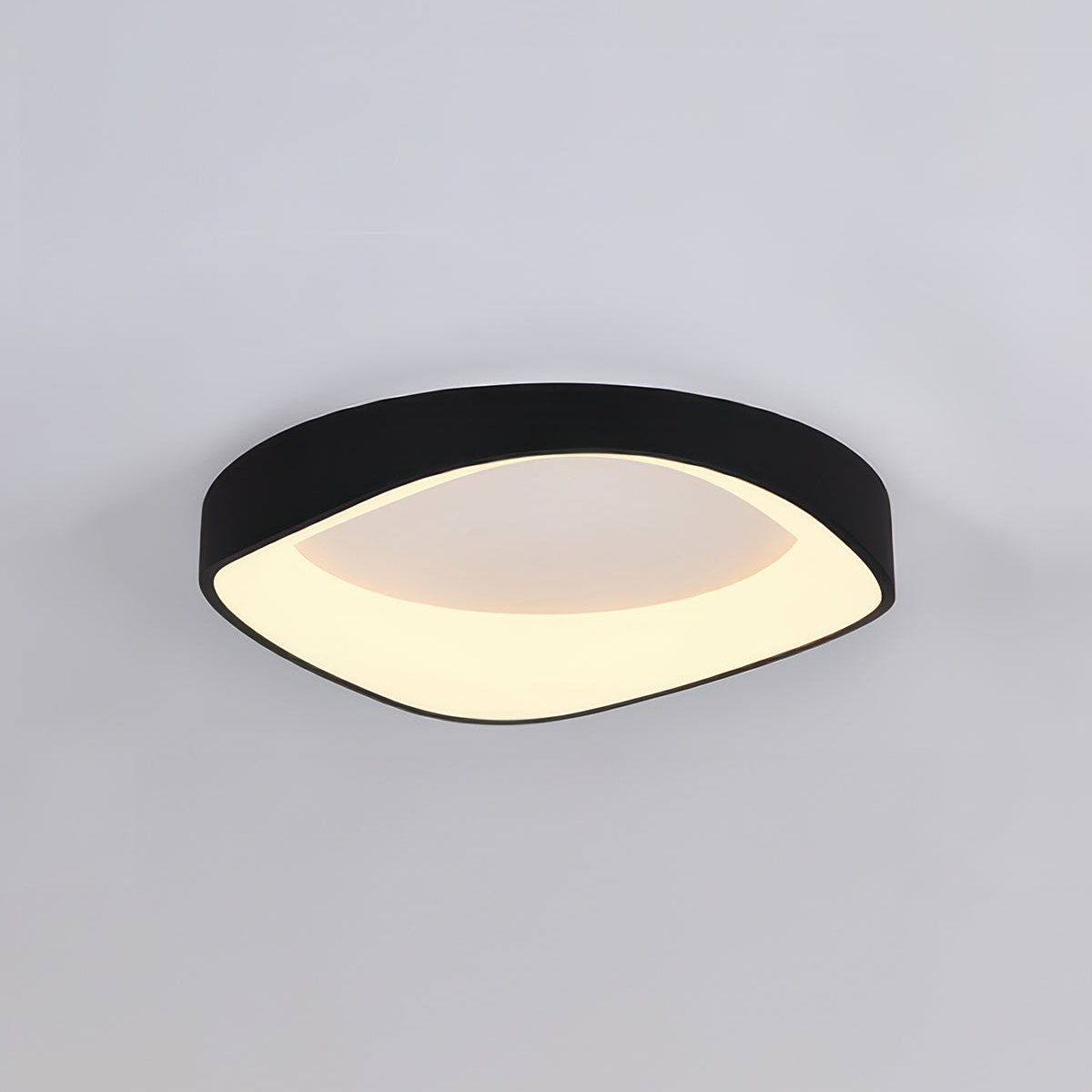 LumeArc | Modern Wood Grain ceiling light | Lamp Lounge