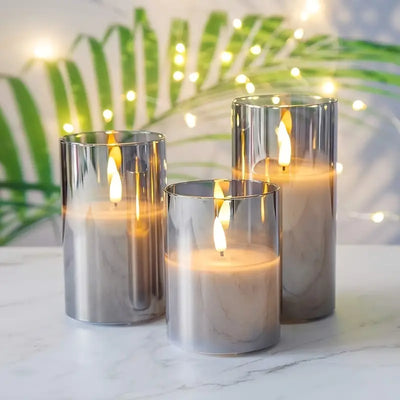 GlowAura | LED Candle Set