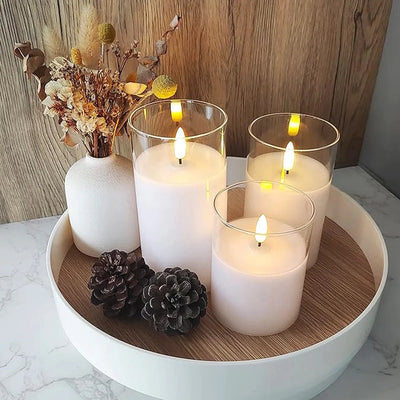 GlowAura | LED Candle Set