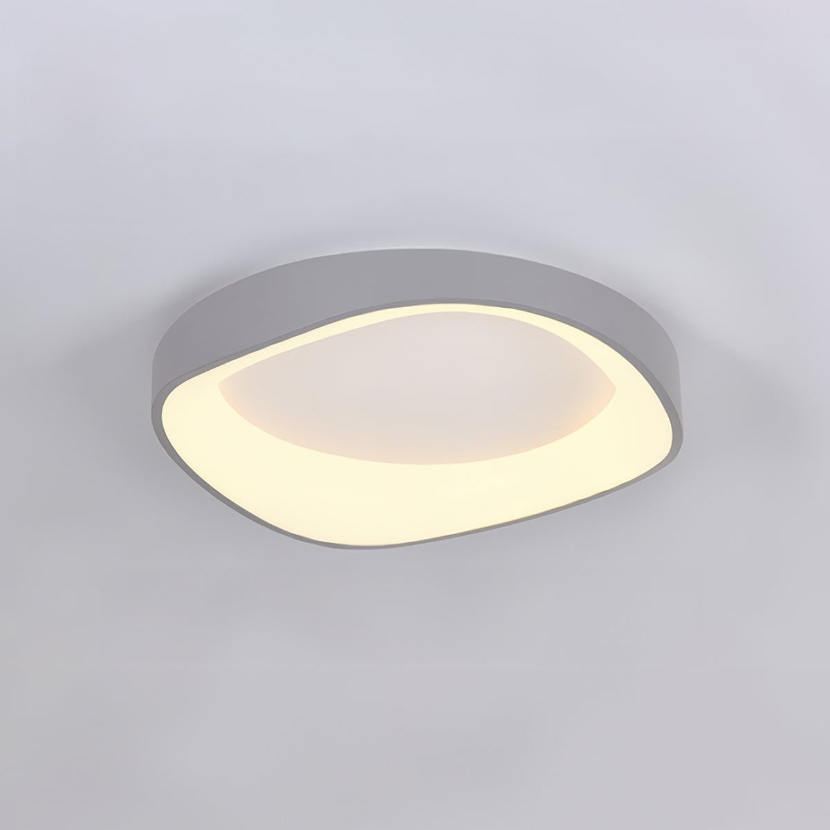 LumeArc | Modern Wood Grain ceiling light | Lamp Lounge