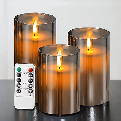 GlowAura | LED Candle Set