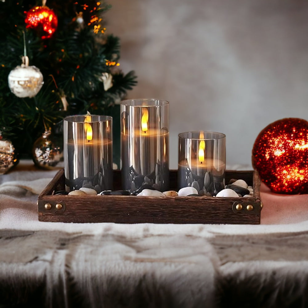 GlowAura | LED Candle Set