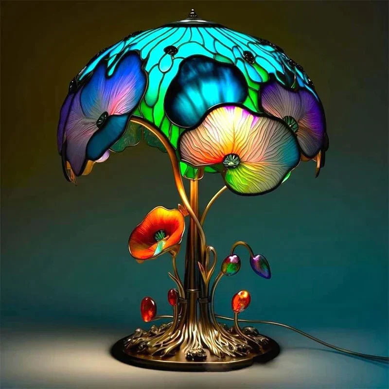 SereniGlow | Stained glass lamp