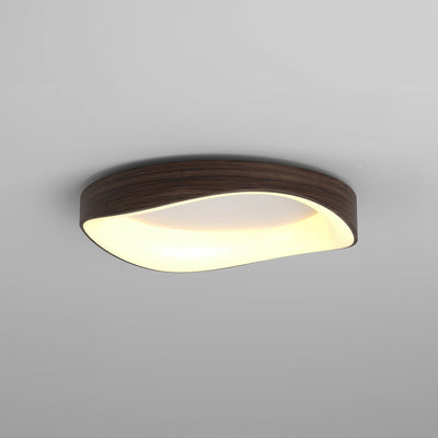LumeArc | Modern Wood Grain ceiling light | Lamp Lounge